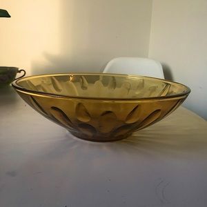 Vintage glass bowl
